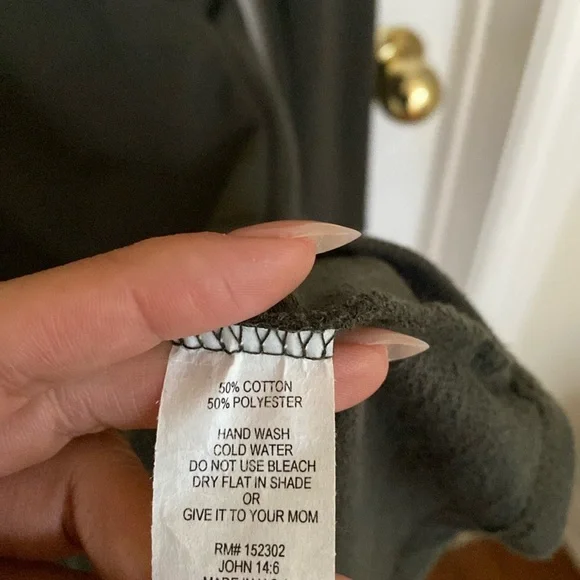 NWT Lock & Key Ribbed Terry Crossover Dress (S) - Picture 2 of 6